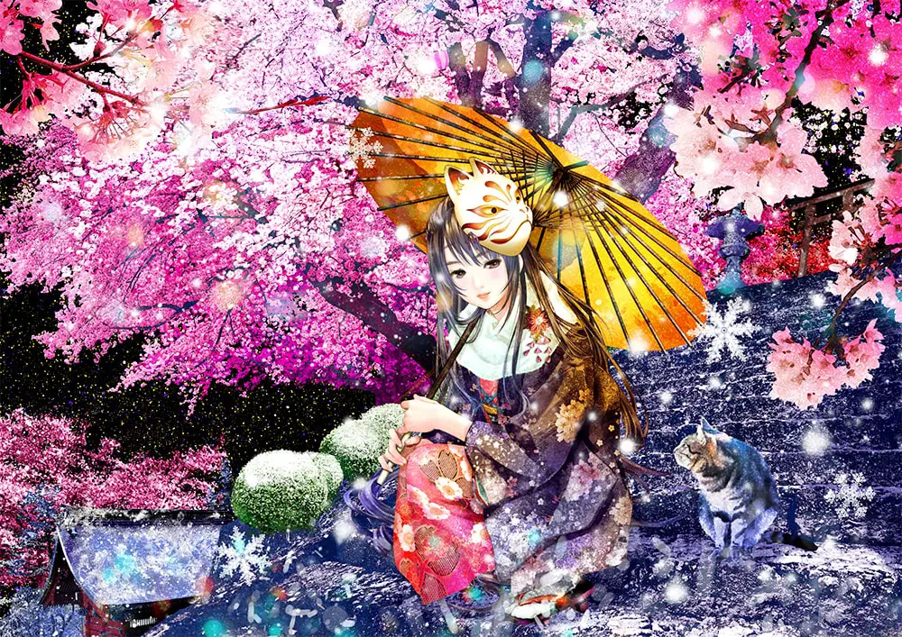 雪桜